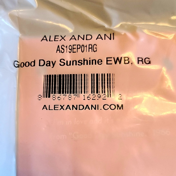 Alex and Ani Good Day Sunshine Charm Bracelet - Rafaelian Gold New w/tags,Box - Picture 4 of 5